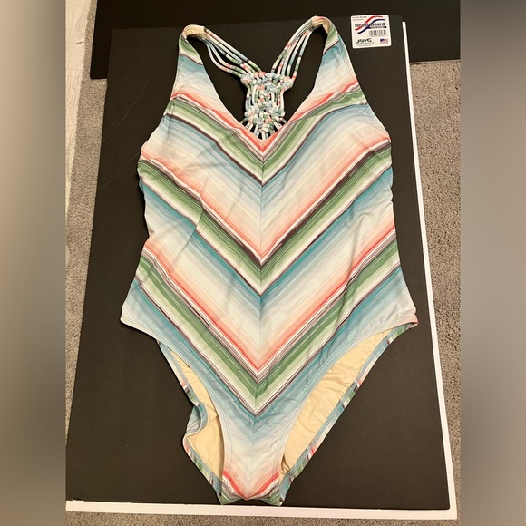 Jantzen One-Piece Swimsuit size 16 NWT Tummy Control - Picture 14 of 14